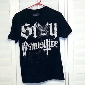 Black Craft Stay Pawsitive Tee men’s medium